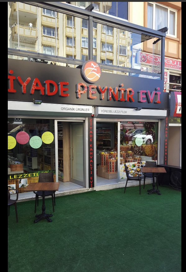 Ziyade Peynir Evi dükkân dış görünümü